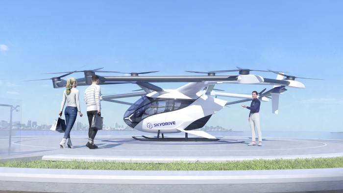 The SKYDRIVE eVTOL