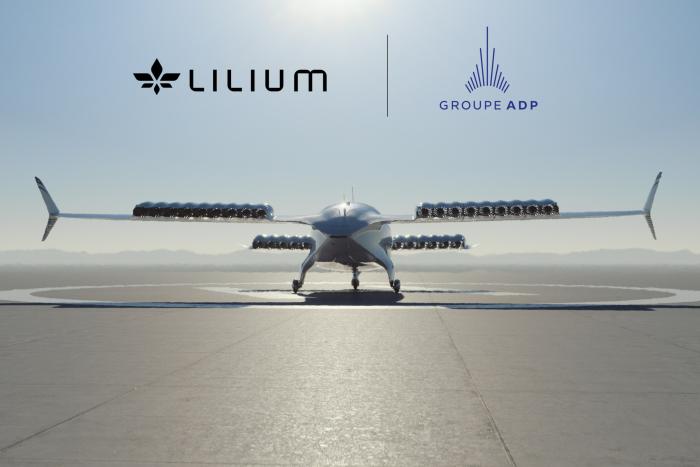 Groupe ADP’s vertiports will significantly bolster the Lilium network in France 