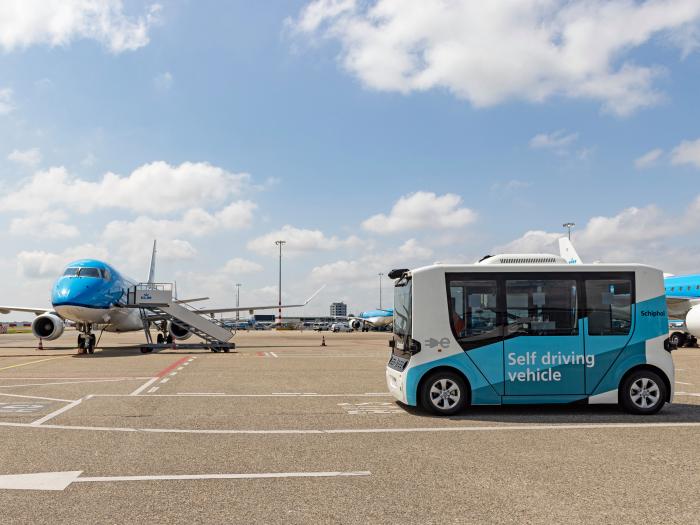 All Schiphol vehicles will be autonomous by 2050