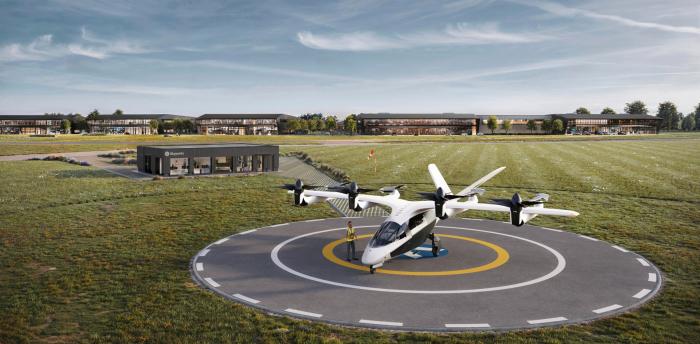 Construction of the vertiport will begin in autumn 2024