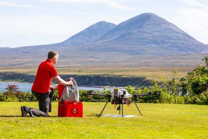 Royal Mail staff have been trained to manage tasks related to mail delivery drones 