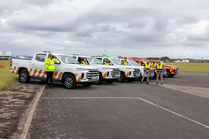 The new vehicles will be used by Cardiff Airport and St Athan Aerodrome