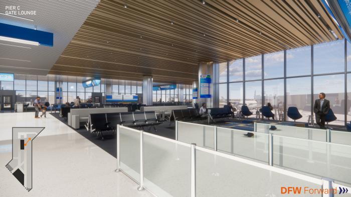 The project will transform Terminal C into a modern and spacious facility