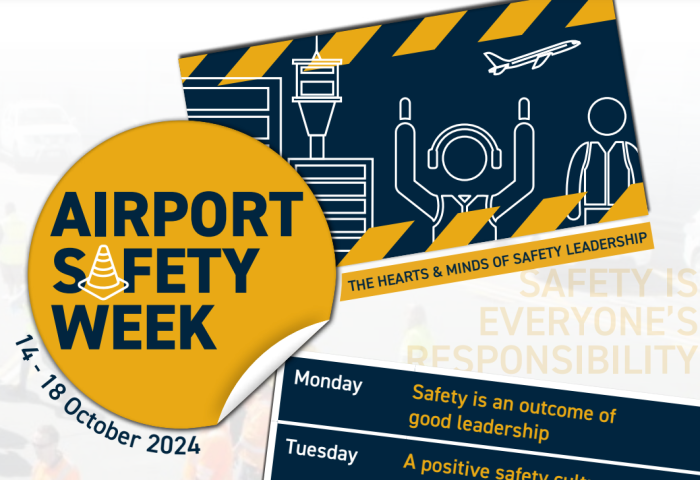 Airport Safety Week 2024 runs from October 14-18