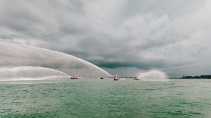 The new vessels made their debut as part of Exercise Bobcat