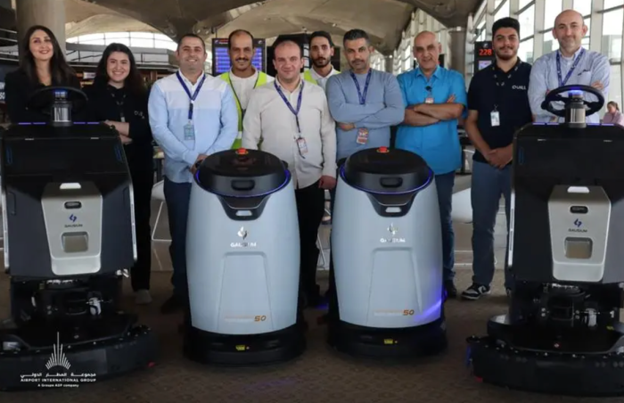 AIG deploys high-tech cleaning robots at QAIA