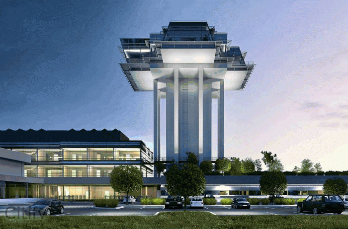 The new Riga ATC tower is due for completion by December 31, 2026 