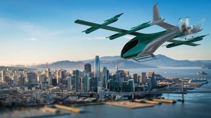 Eve unveiled its first full-scale eVTOL prototype at the 2024 Farnborough Air Show