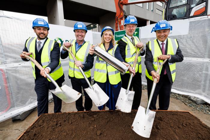 Ground was broken by a team from Accor, Arora Group, Sofitel, and daa