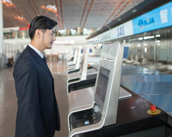 Self-bag drops are among the technology in the SITA Airports portfolio