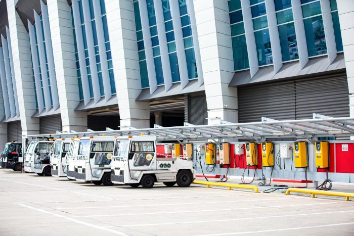 Ground handlers will share the fleet