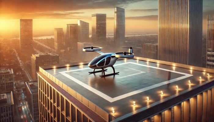 The study considered drone and eVTOL noise within an urban setting