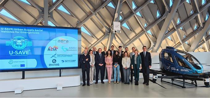 U-SAVE project partners and stakeholders during the project kick-off event, at Mobility City Museum, Zaragoza