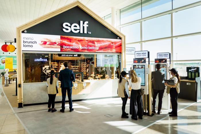 SELF is the first restaurant of its kind in an airport