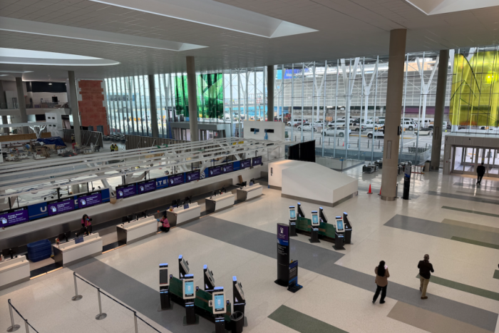 The new Terminal E Ticketing Lobby at George Bush Intercontinental Airport