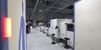 Fraport security checks at FRA with Smiths equipment